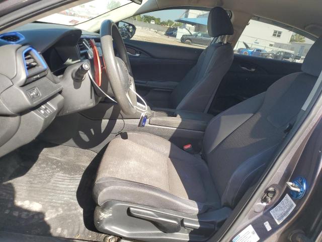 19XZE4F59KE001466 - 2019 HONDA INSIGHT EX GRAY photo 7