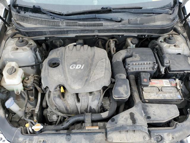 5NPEB4AC7DH514646 - 2013 HYUNDAI SONATA GLS SILVER photo 11