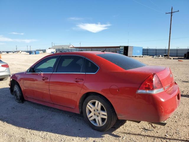 2G1WG5E30C1276511 - 2012 CHEVROLET IMPALA LT RED photo 2