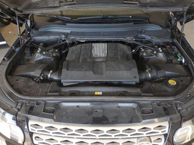 SALWR2WF2EA311382 - 2014 LAND ROVER RANGE ROVE HSE BLACK photo 12