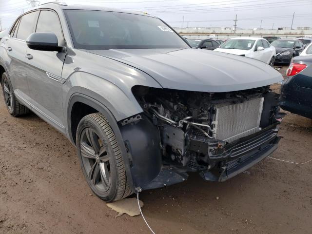 1V26E2CA3LC231388 - 2020 VOLKSWAGEN ATLAS CROS SE ნაცრისფერი ფოტო 4