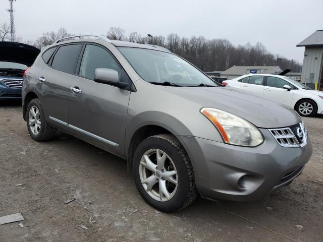 JN8AS5MVXBW304507 - 2011 NISSAN ROGUE S SILVER photo 4