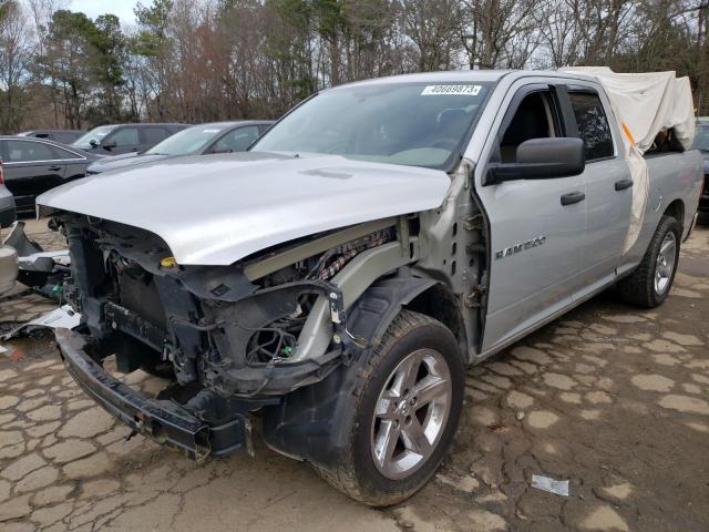 1C6RD6FT2CS144052 - 2012 DODGE RAM 1500 ST SILVER photo 1