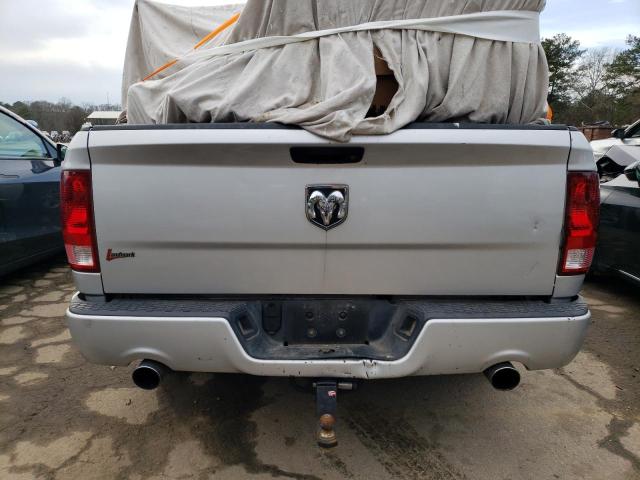 1C6RD6FT2CS144052 - 2012 DODGE RAM 1500 ST SILVER photo 6