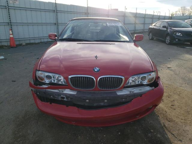 WBABW534X4PL40222 - 2004 BMW 330 CI RED photo 5