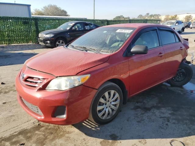 2T1BU4EE6DC980676 - 2013 TOYOTA COROLLA BASE RED photo 1