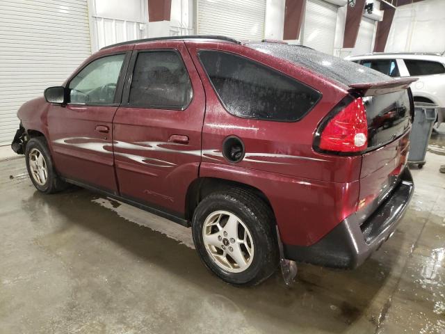 3G7DB03E14S567429 - 2004 PONTIAC AZTEK MAROON photo 2