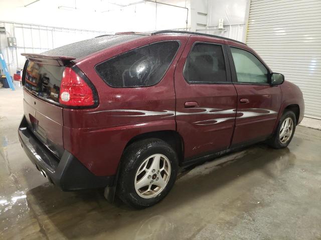 3G7DB03E14S567429 - 2004 PONTIAC AZTEK MAROON photo 3