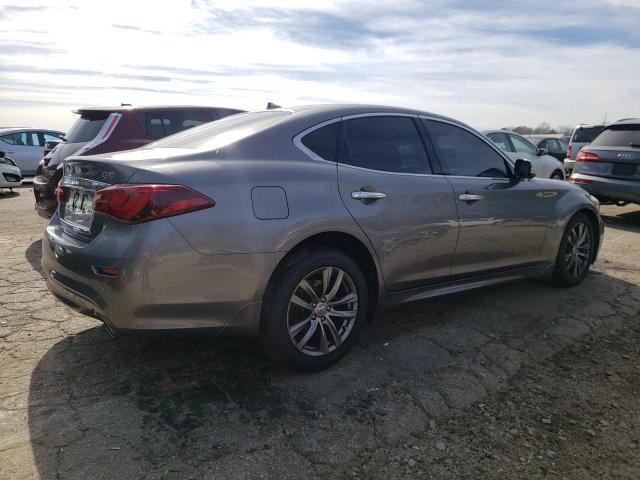 JN1BY1AP6KM505171 - 2019 INFINITI Q70 3.7 LUXE GRAY photo 3