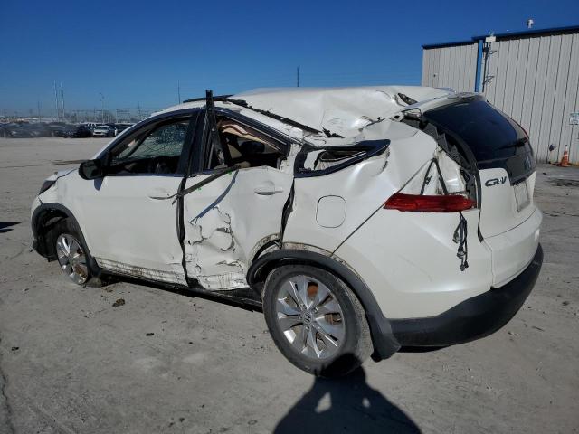 5J6RM4H76CL038544 - 2012 HONDA CR-V EXL WHITE photo 2