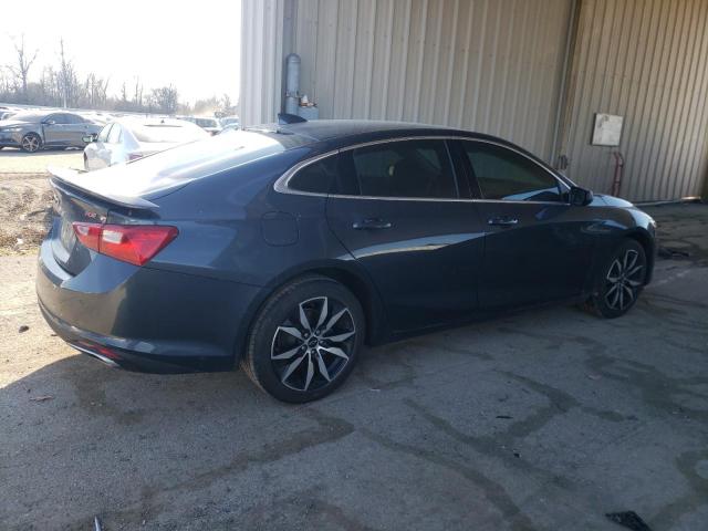 1G1ZG5ST6MF017453 - 2021 CHEVROLET MALIBU RS Графитовый фото 3