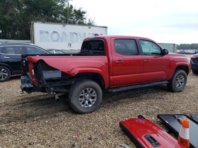 5TFAX5GN2KX143038 - 2019 TOYOTA TACOMA DOUBLE CAB 红色 照片 3