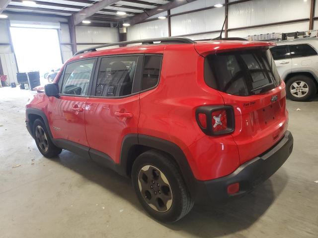 ZACCJAAB7JPG95380 - 2018 JEEP RENEGADE SPORT RED photo 2