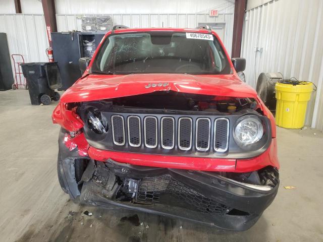 ZACCJAAB7JPG95380 - 2018 JEEP RENEGADE SPORT RED photo 5