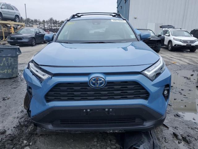 2T3UWRFV6PW170702 - 2023 TOYOTA RAV4 WOODLAND EDITION BLUE photo 5