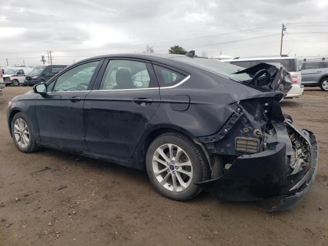 3FA6P0HD2LR144558 - 2020 FORD FUSION ENE SE BLACK photo 2