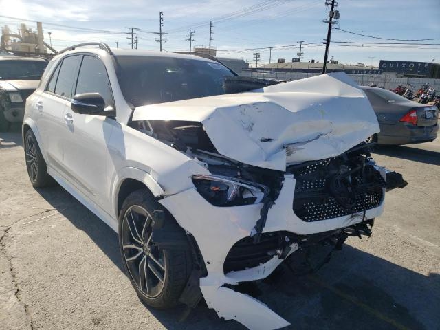 4JGFB5KB2NA628042 - 2022 MERCEDES-BENZ GLE 450 4MATIC WHITE photo 4