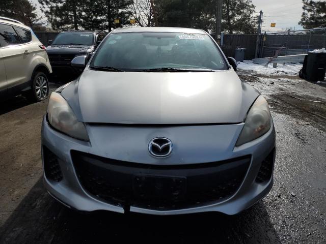 JM1BL1UF7C1523146 - 2012 MAZDA 3 I GRAY photo 5