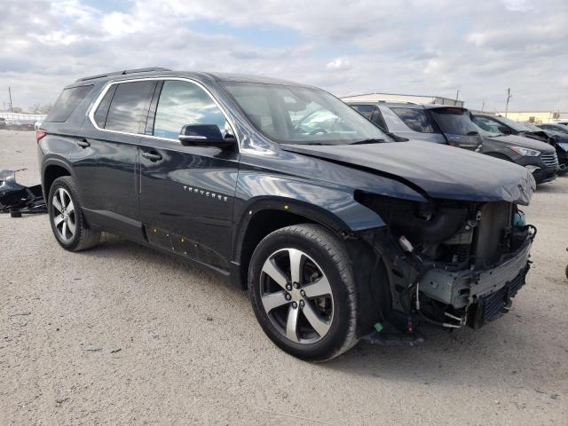 1GNERHKW9KJ305075 - 2019 CHEVROLET TRAVERSE LT BLUE photo 4