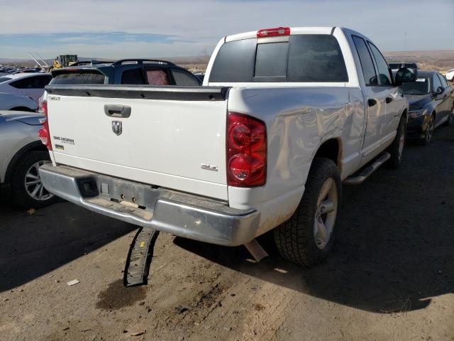 1D7HA18P67S131817 - 2007 DODGE RAM 1500 ST WHITE photo 3