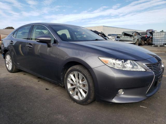 JTHBW1GG3E2056606 - 2014 LEXUS ES 300H GRAY photo 4