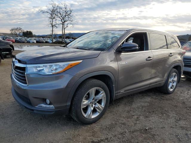 2016 TOYOTA HIGHLANDER HYBRID LIMITED, 