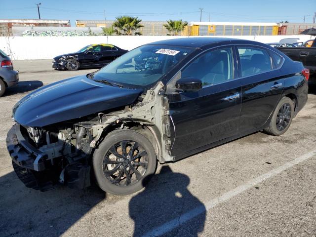 3N1AB7APXJY264520 - 2018 NISSAN SENTRA S BLACK photo 1