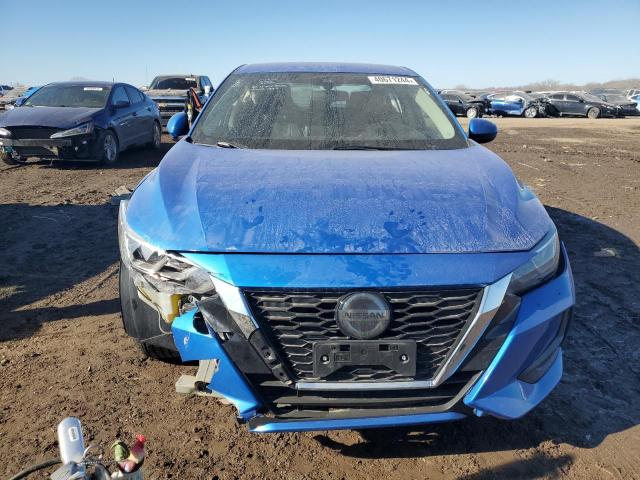 3N1AB8CV5MY251857 - 2021 NISSAN SENTRA SV BLUE photo 5