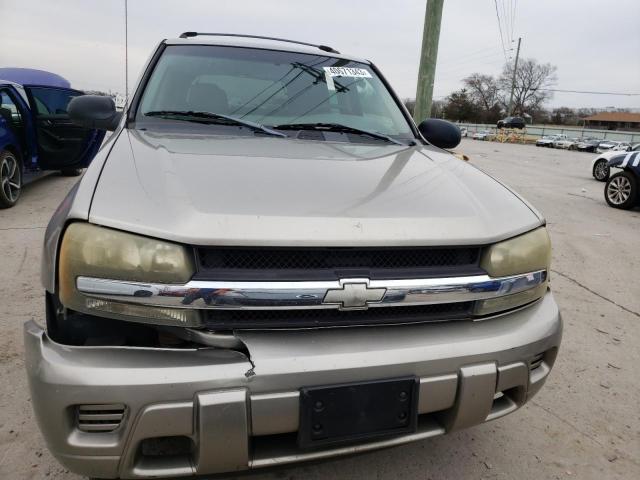 1GNDS13S132288397 - 2003 CHEVROLET TRAILBLAZE SILVER photo 5