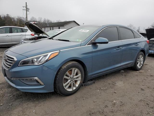 5NPE24AF5FH213080 - 2015 HYUNDAI SONATA SE BLUE photo 1