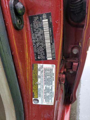 4T1BE32K45U041186 - 2005 TOYOTA CAMRY LE BURGUNDY photo 12