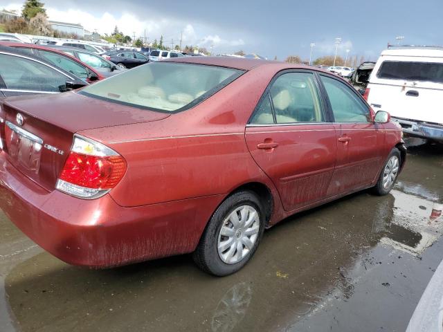 4T1BE32K45U041186 - 2005 TOYOTA CAMRY LE BURGUNDY photo 3