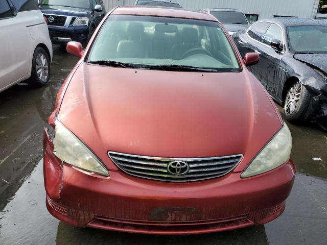 4T1BE32K45U041186 - 2005 TOYOTA CAMRY LE BURGUNDY photo 5