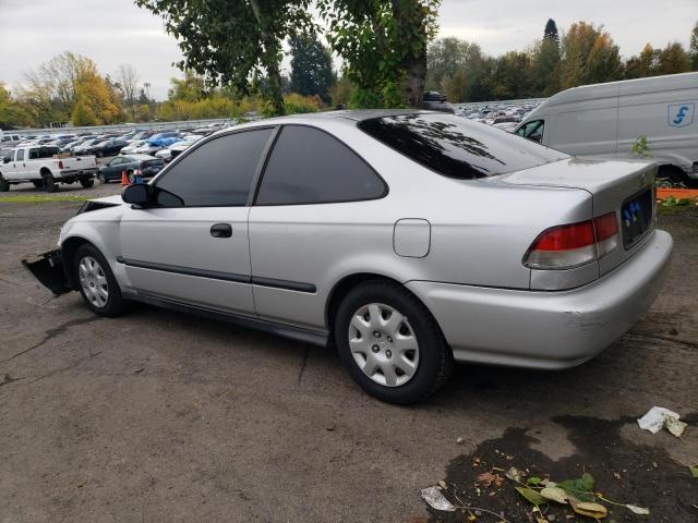 1HGEJ7120WL064530 - 1998 HONDA CIVIC HX SILVER photo 2