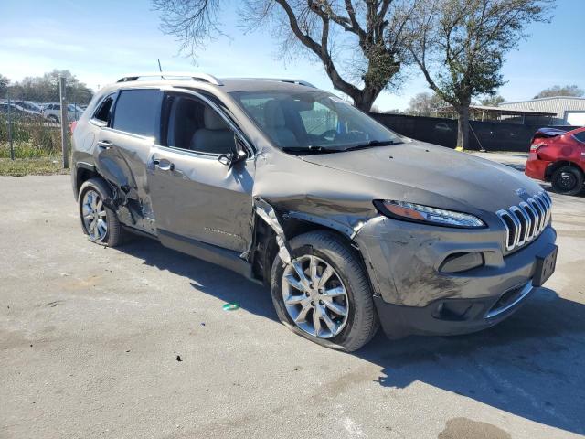 1C4PJMDS2GW245663 - 2016 JEEP CHEROKEE LIMITED TAN photo 4