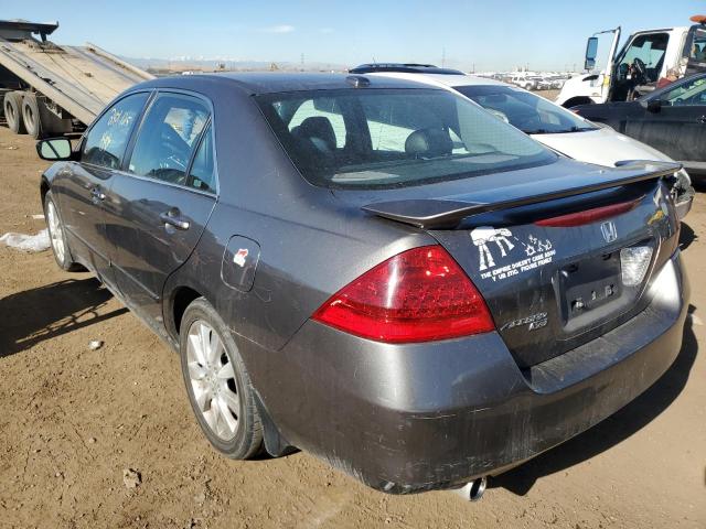 1HGCM66596A016399 - 2006 HONDA ACCORD EX CHARCOAL photo 2