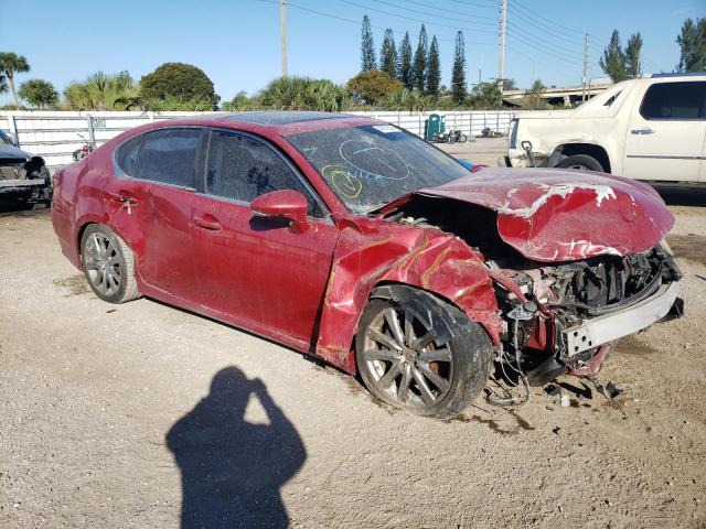 JTHBE1BL8D5005882 - 2013 LEXUS GS 350 RED photo 4