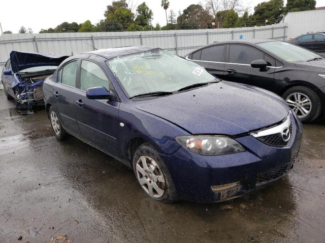 JM1BK12G881163794 - 2008 MAZDA 3 I BLUE photo 4