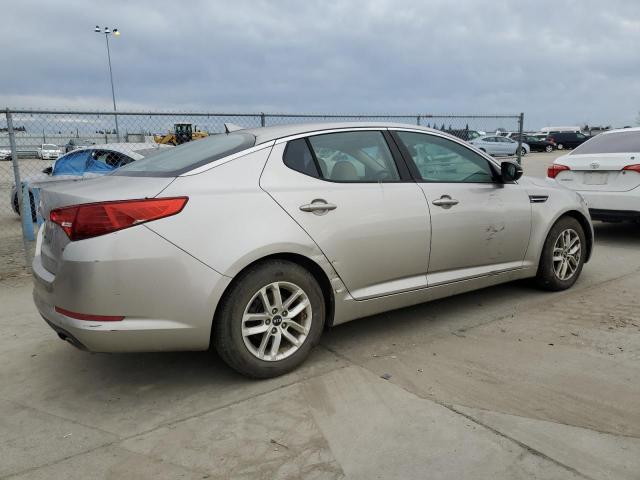 KNAGM4A77B5166282 - 2011 KIA OPTIMA LX BEIGE photo 3