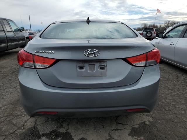 KMHDH4AE3CU315864 - 2012 HYUNDAI ELANTRA GLS GRAY photo 6