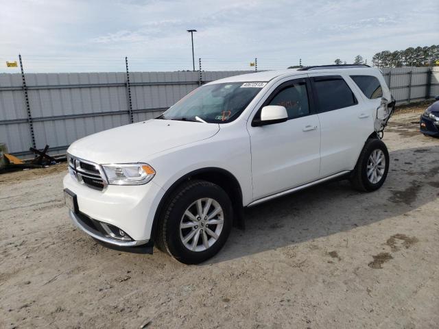 1C4RDJAG7KC848018 - 2019 DODGE DURANGO SX WHITE photo 1