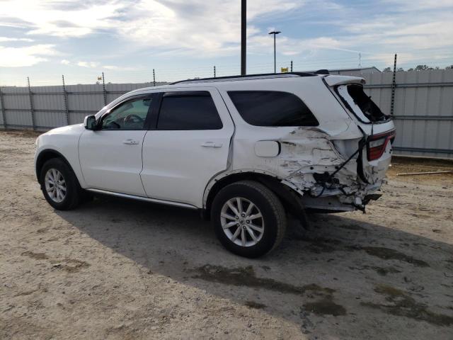 1C4RDJAG7KC848018 - 2019 DODGE DURANGO SX WHITE photo 2