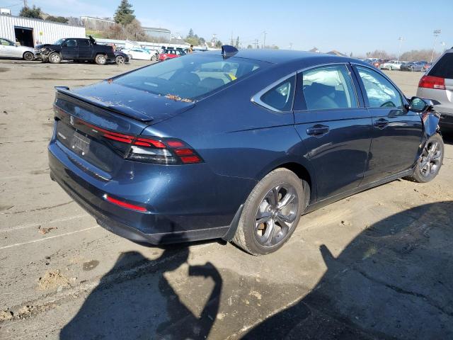 1HGCY1F30PA009722 - 2023 HONDA ACCORD EX BLUE photo 3