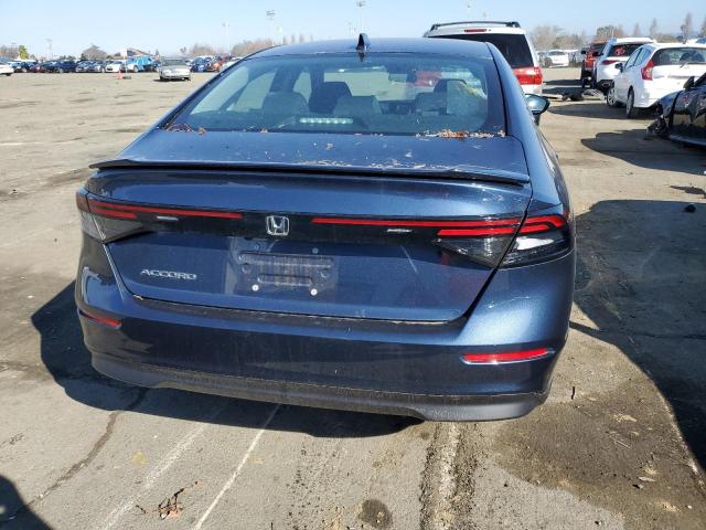 1HGCY1F30PA009722 - 2023 HONDA ACCORD EX BLUE photo 6