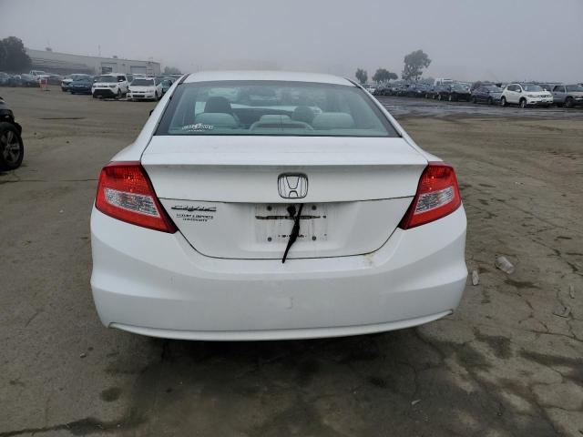 2HGFG3B52CH519598 - 2012 HONDA CIVIC LX WHITE photo 6