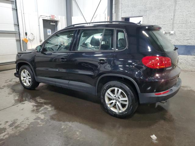 WVGBV7AX8GW558504 - 2016 VOLKSWAGEN TIGUAN S BLACK photo 2