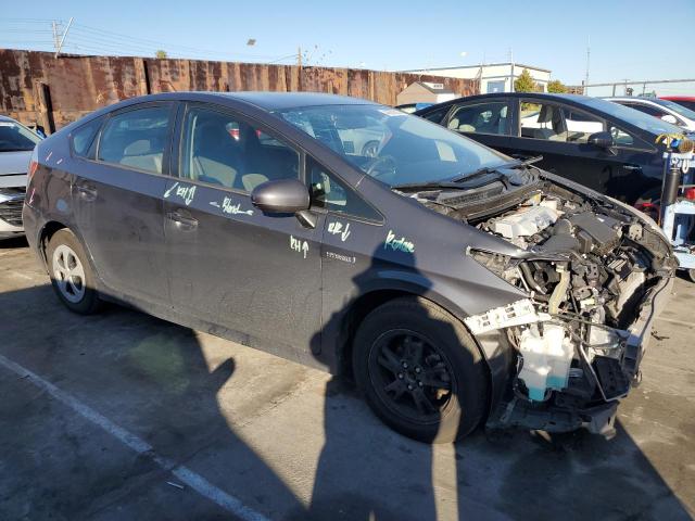 JTDKN3DU3F0455331 - 2015 TOYOTA PRIUS GRAY photo 4