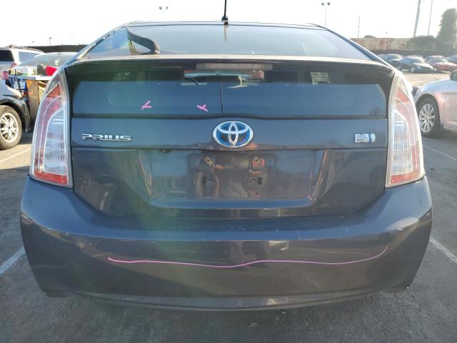 JTDKN3DU3F0455331 - 2015 TOYOTA PRIUS GRAY photo 6