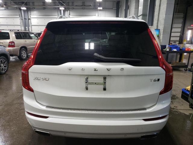 YV4A22PK5K1494450 - 2019 VOLVO XC90 T6 MOMENTUM WHITE photo 6