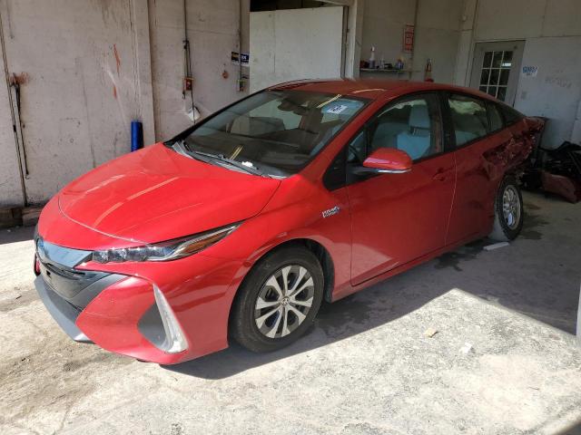 JTDKAMFP6M3175911 - 2021 TOYOTA PRIUS PRIM LE RED photo 1